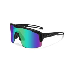 Matte Black Frame and Green Revo Polarized Lens