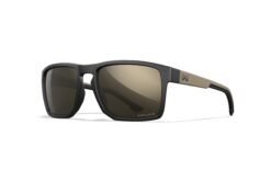 Matte Black and Tan Frame with CAPTIVATE™ Tungsten Mirror (Non-Polarized) Lenses